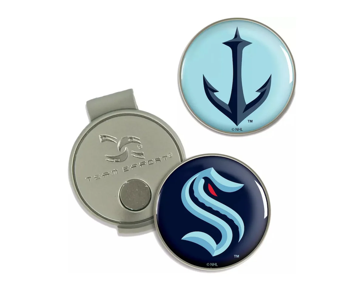 Seattle Kraken golf ball marker