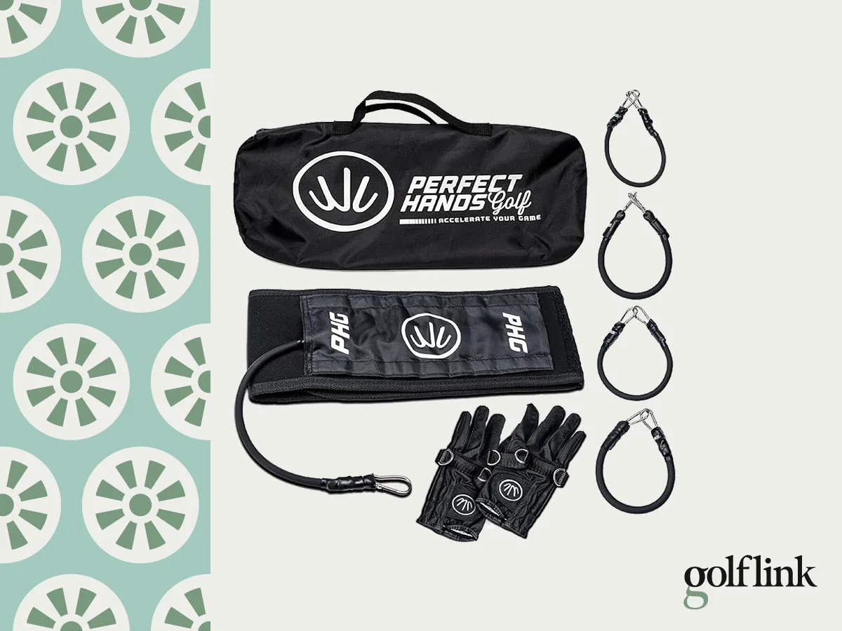 Perfect Hands golf training aid and accessories