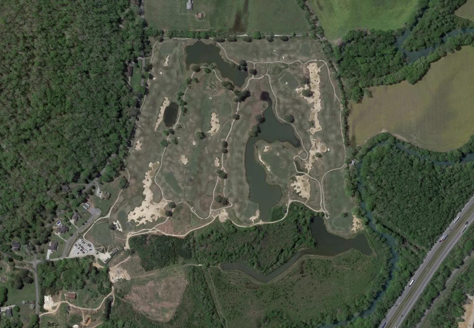 Sweetens Cove Golf Club aerial
