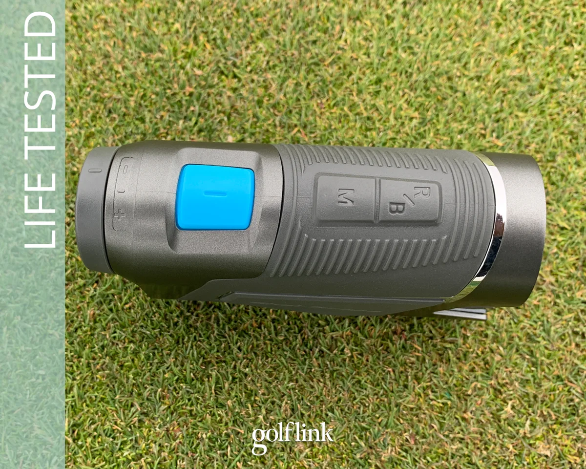 A look at the top of the Shot Scope Pro ZR