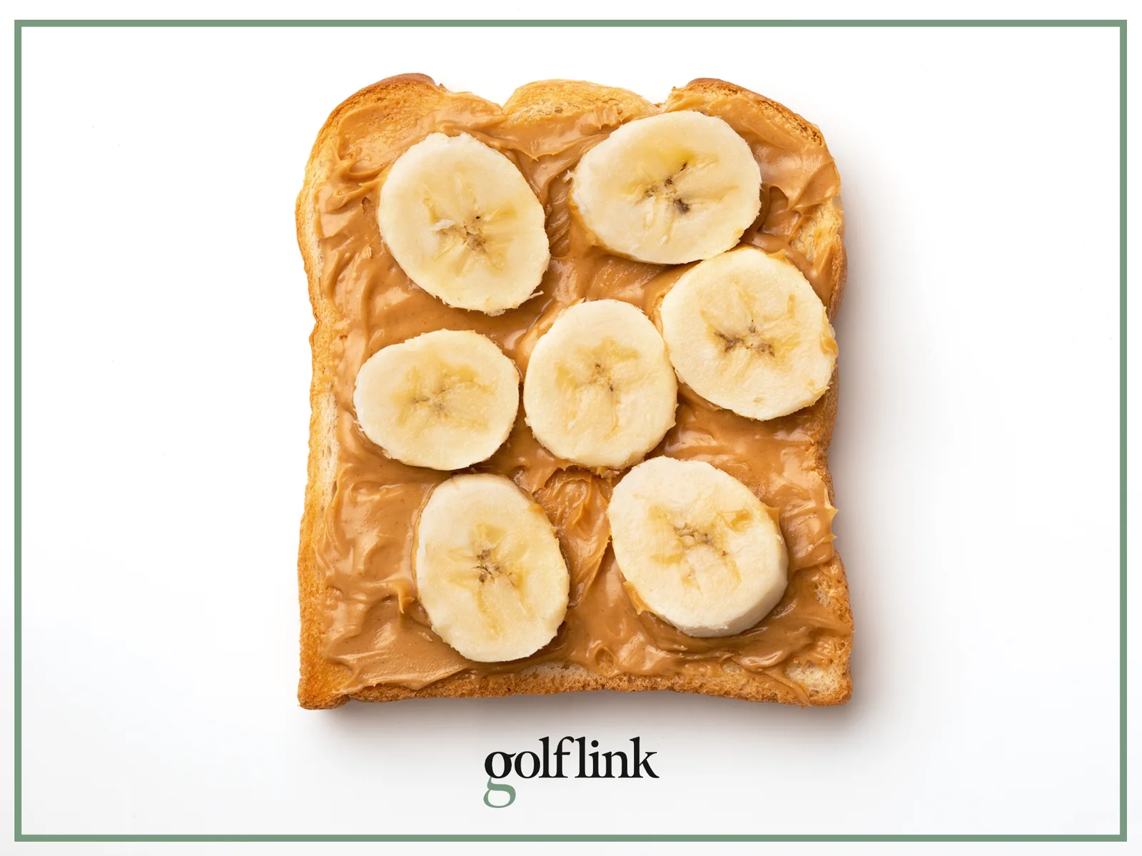 Golf course snack stand with bananas and water