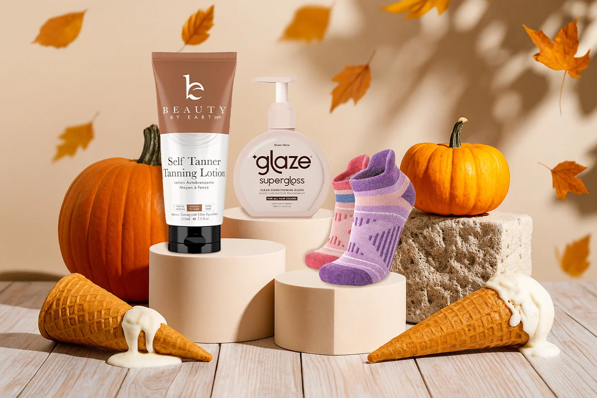 A set of products from Amazon