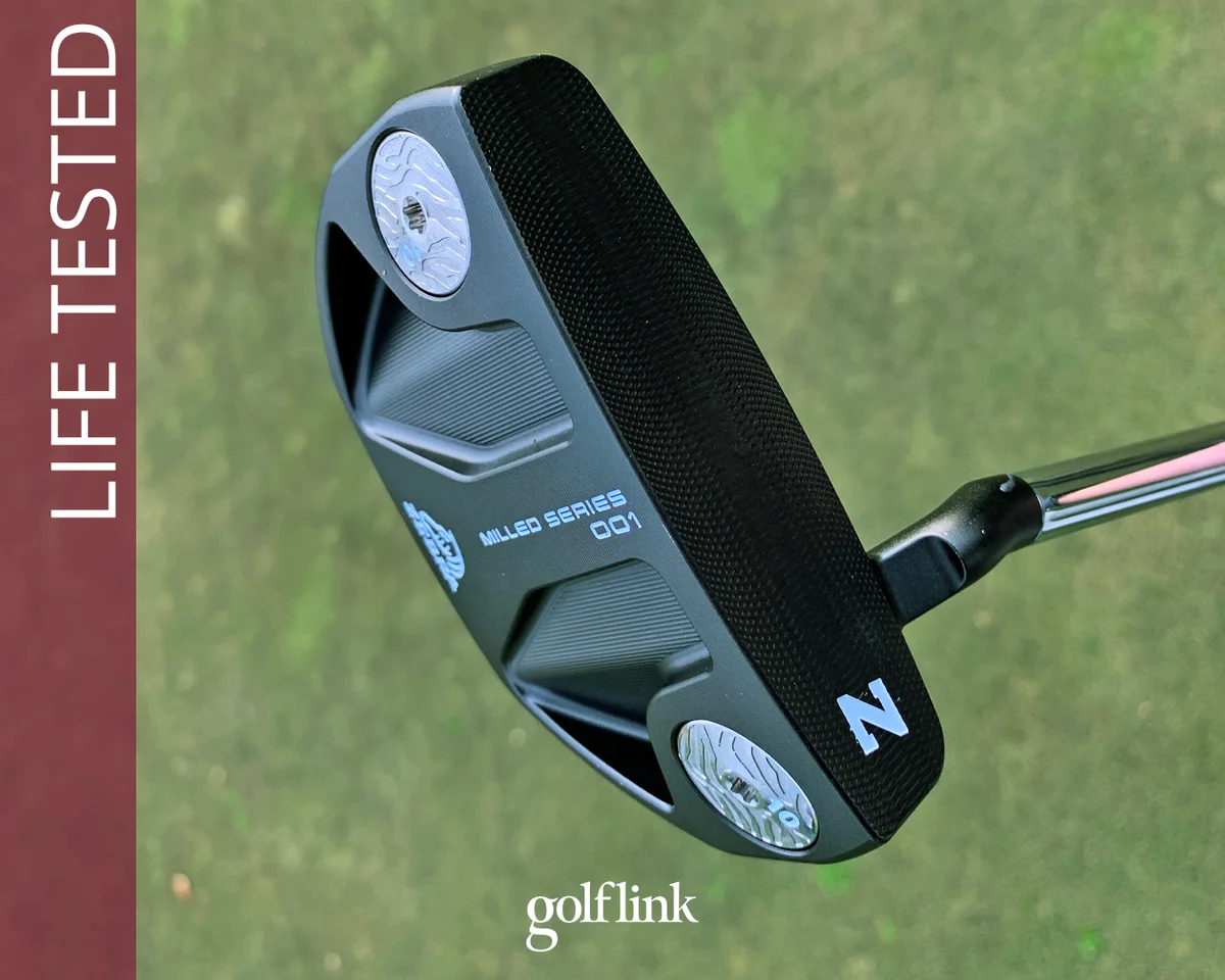 Zebra Milled Series 001 mallet putter