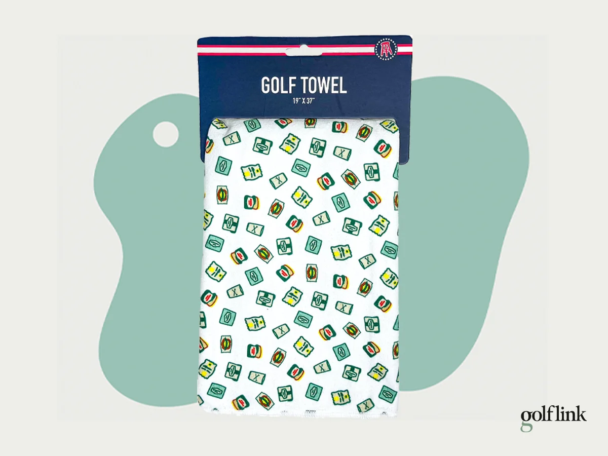 Barstool Sports cheese season opener golf towel