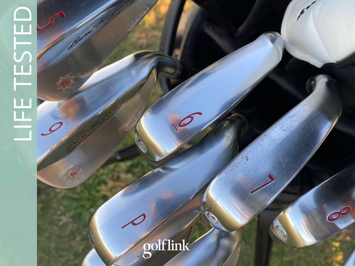 Ben Hogan Legend Irons during GolfLink testing