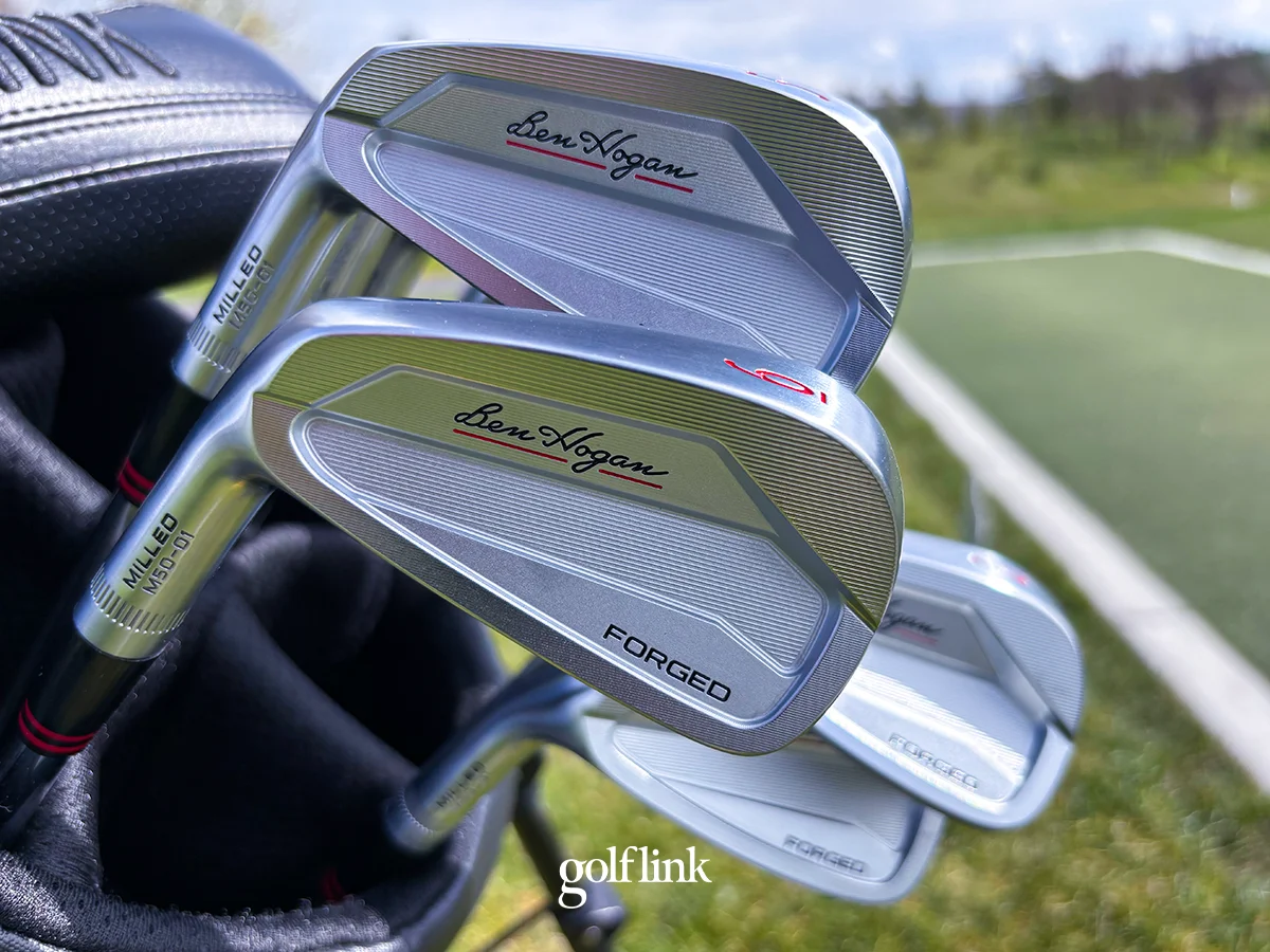 Ben Hogan M50-01 irons during GolfLink testing
