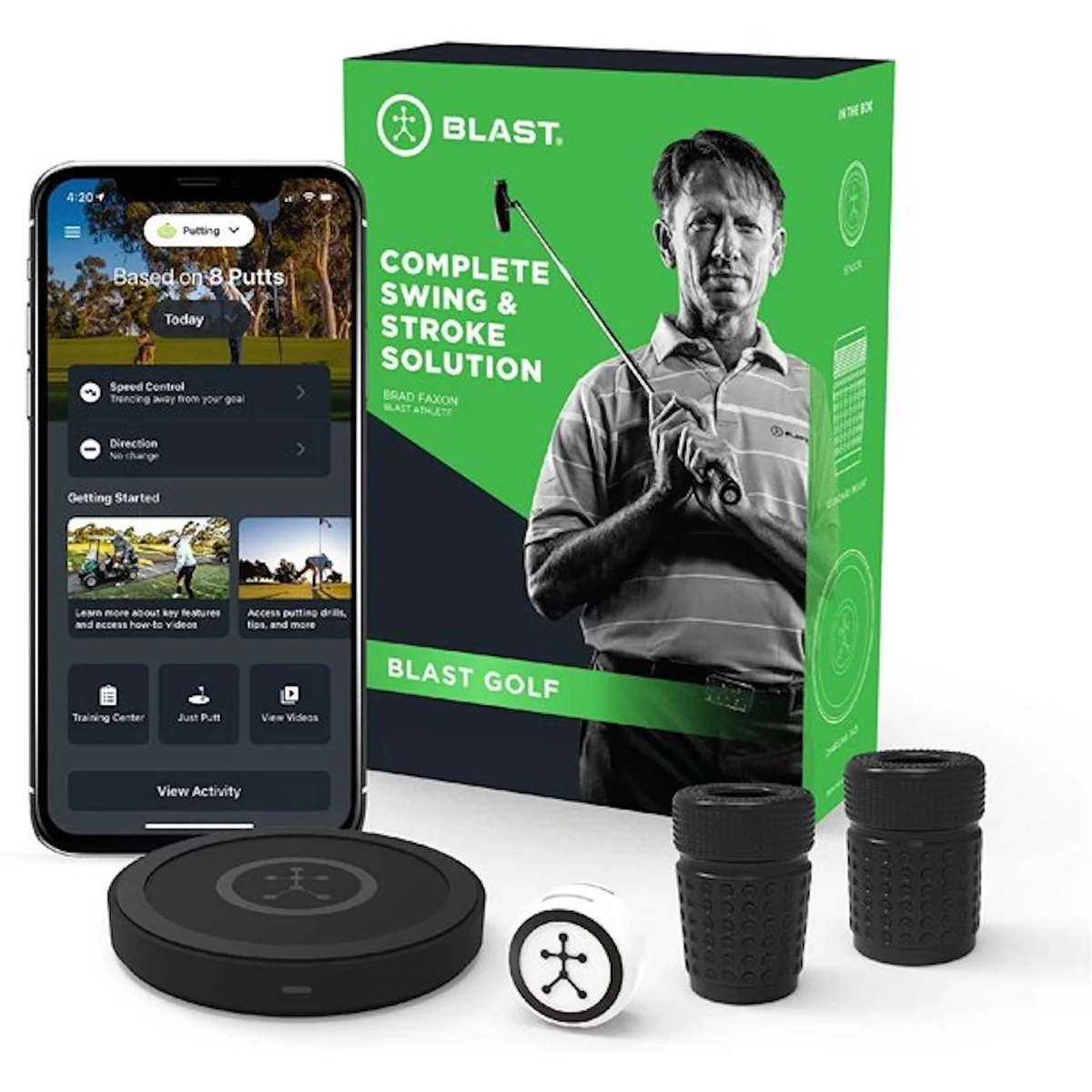 Blast motion golf swing analyzer