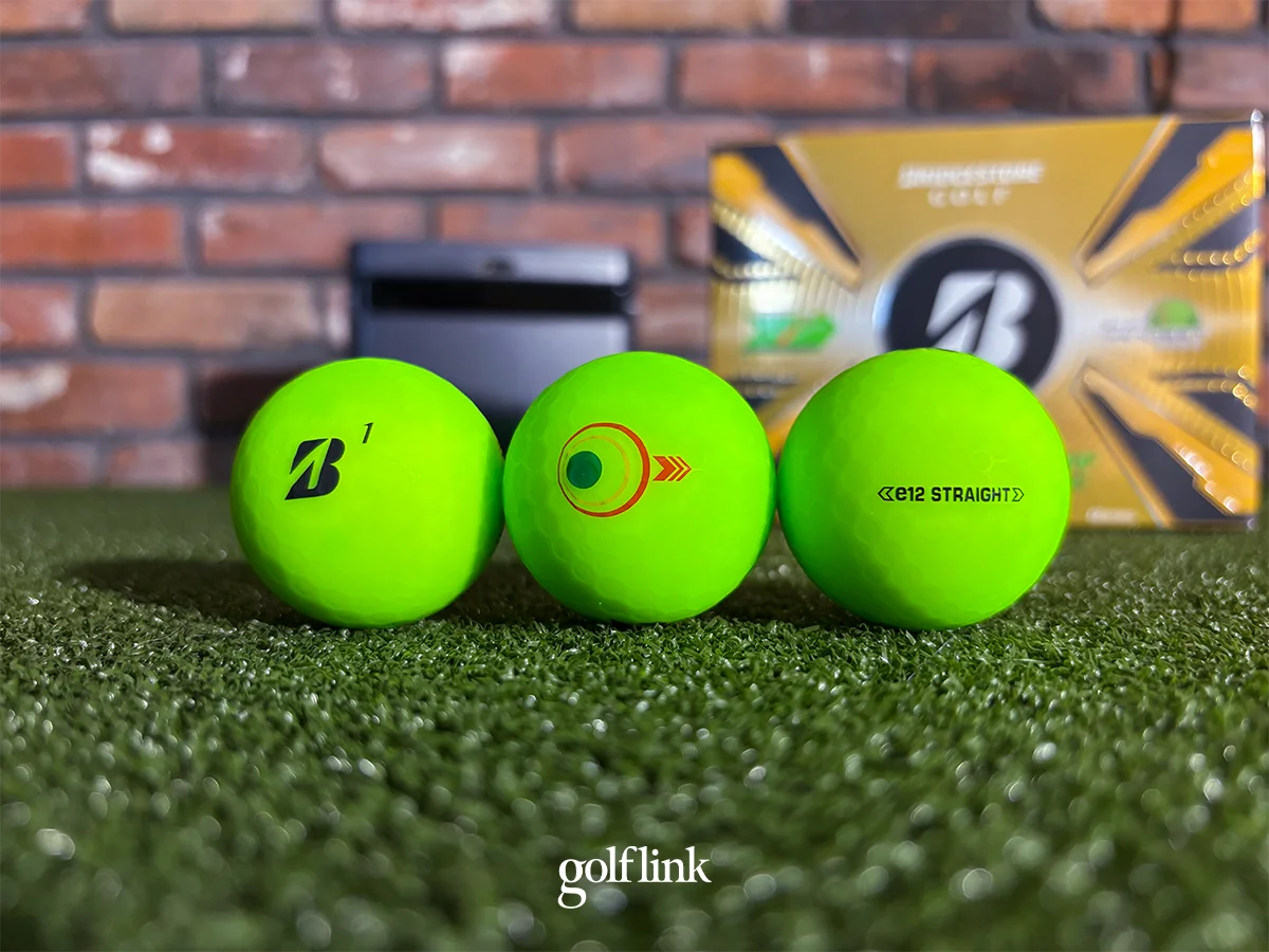 Bridgestone e12 Straight during GolfLink testing