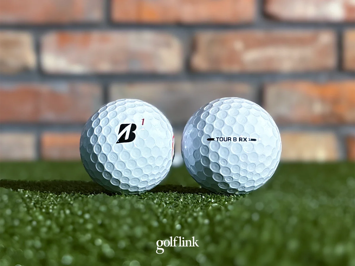 Bridgestone Tour B RX during GolfLink testing