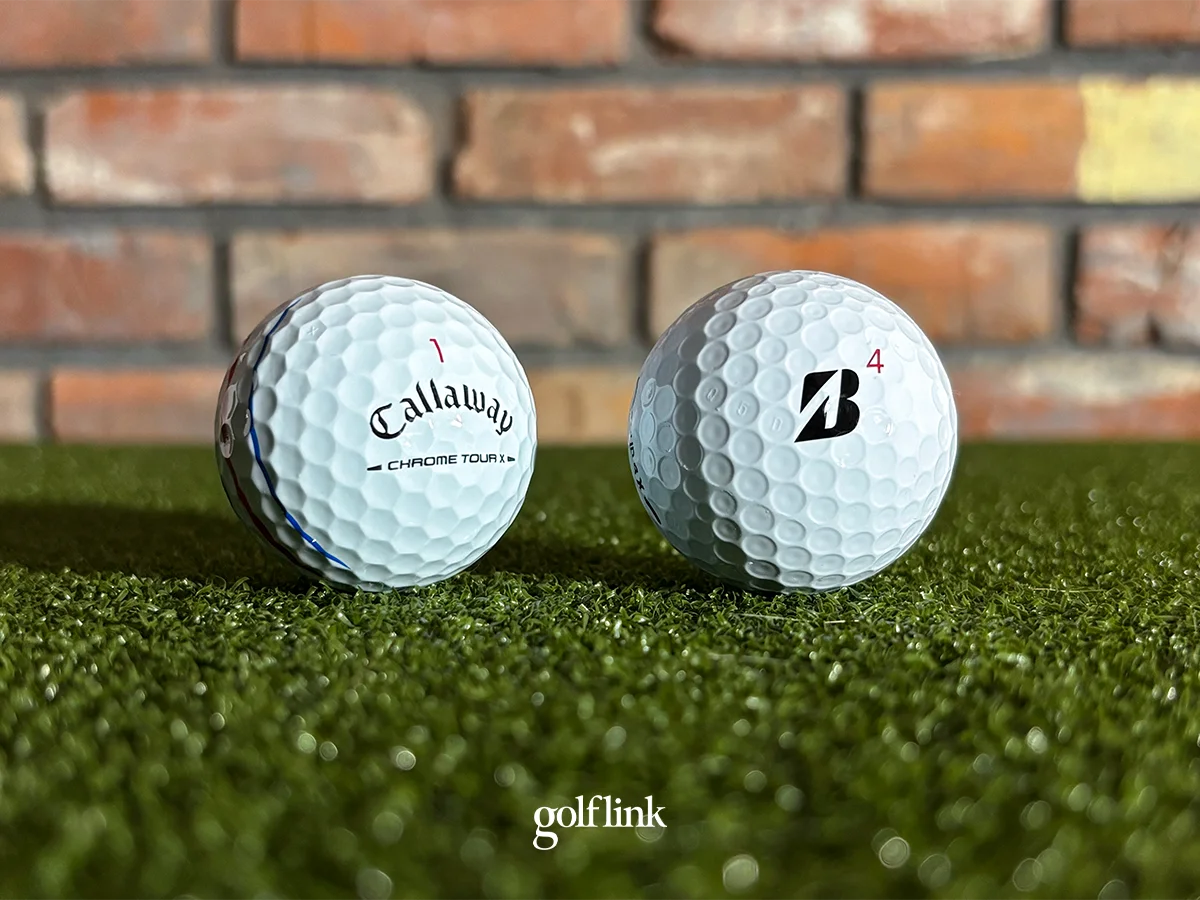 Chrome Tour X & Tour B X are two of the best golf balls for mid-handicappers