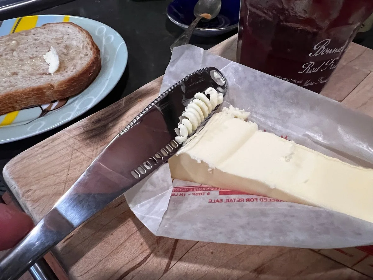 Butter spreading knife by Jessica H. 