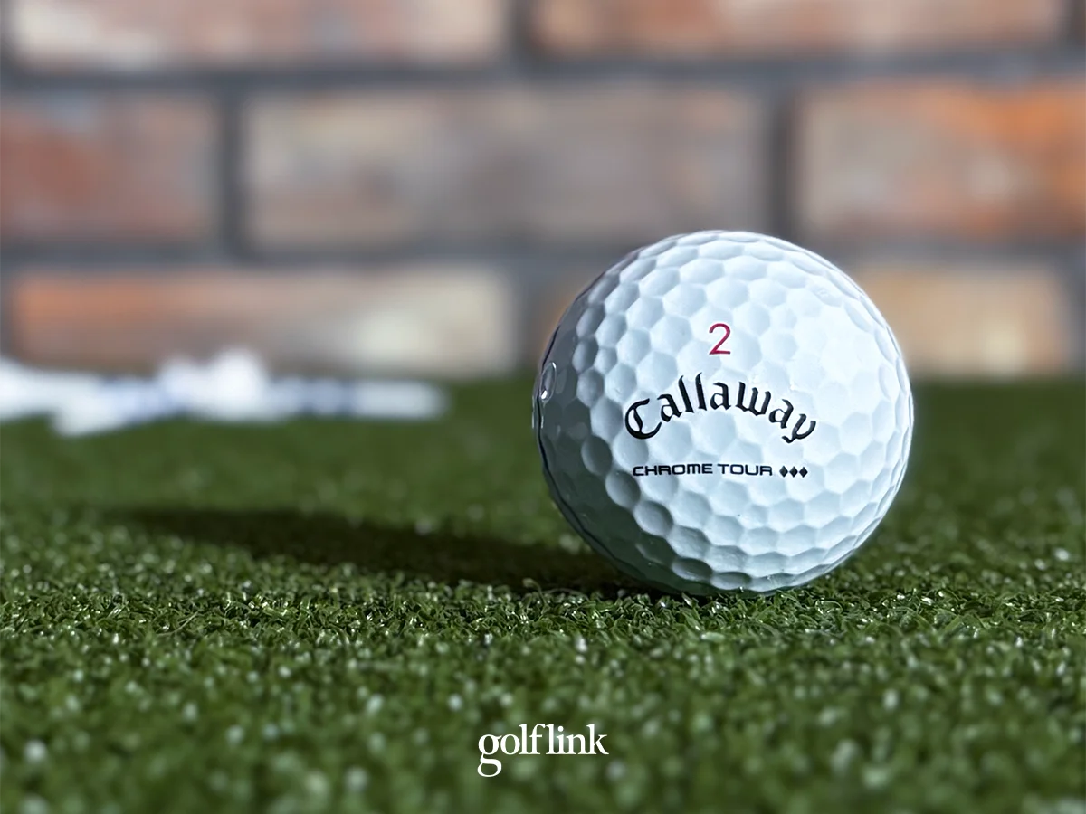 Callaway Chrome Tour Triple Diamond during GolfLink testing