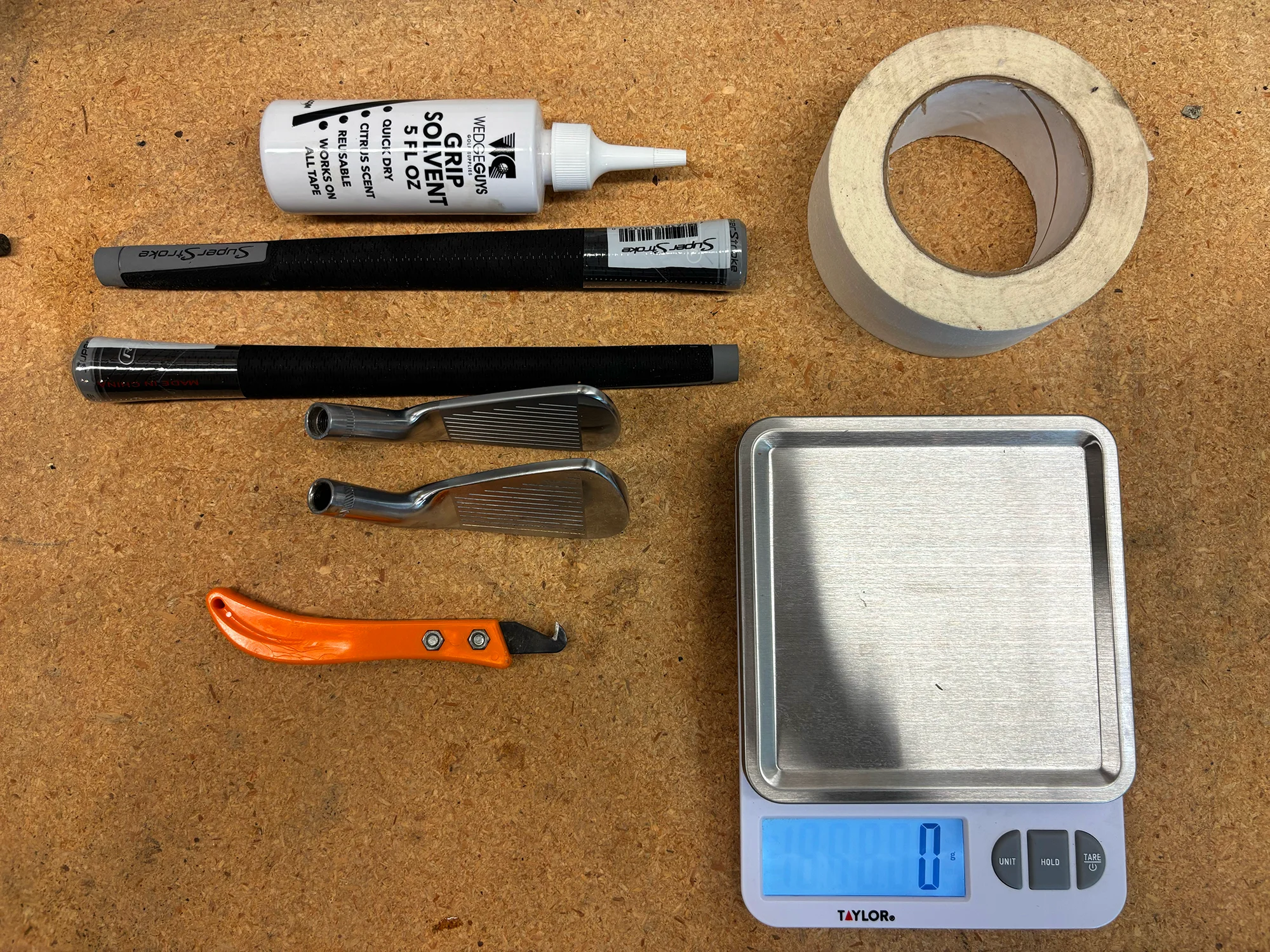 Golf club building supplies