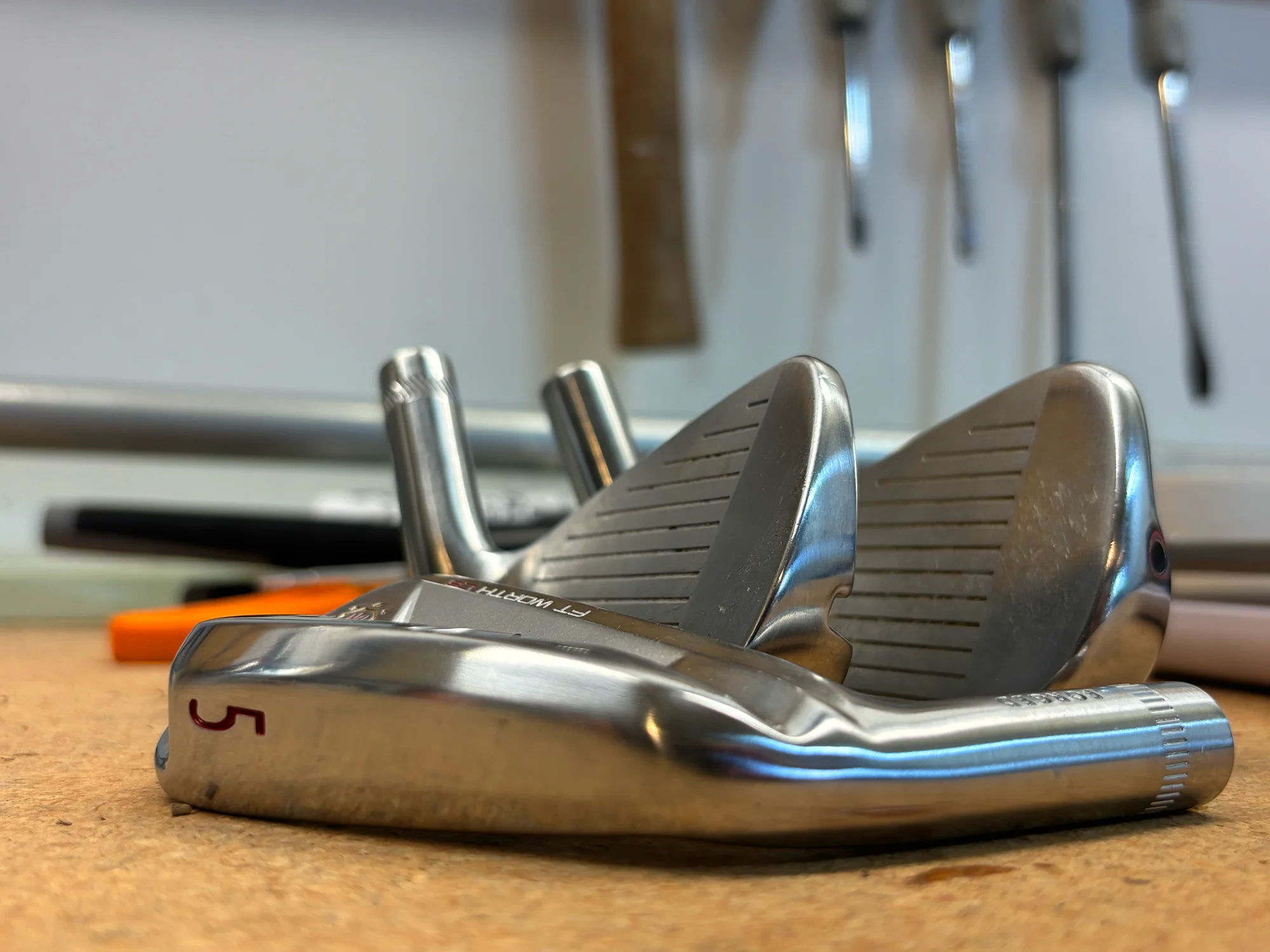 Golf club building supplies