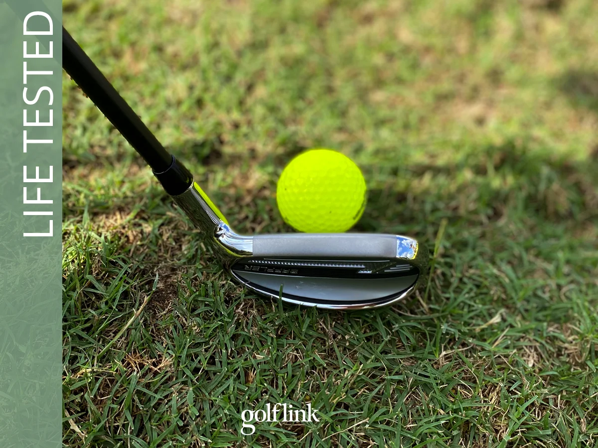 2025 Cobra Baffler iron set during GolfLink testing
