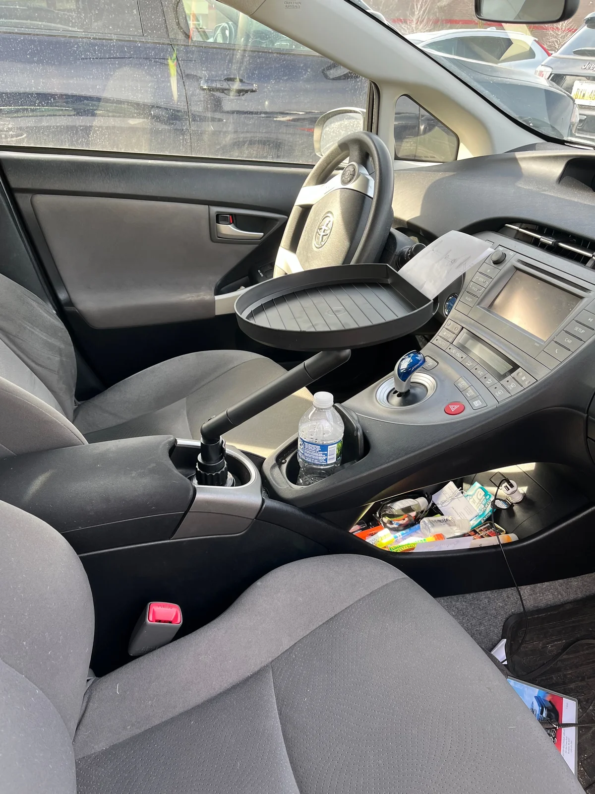 cupholder tray in Beck S's car