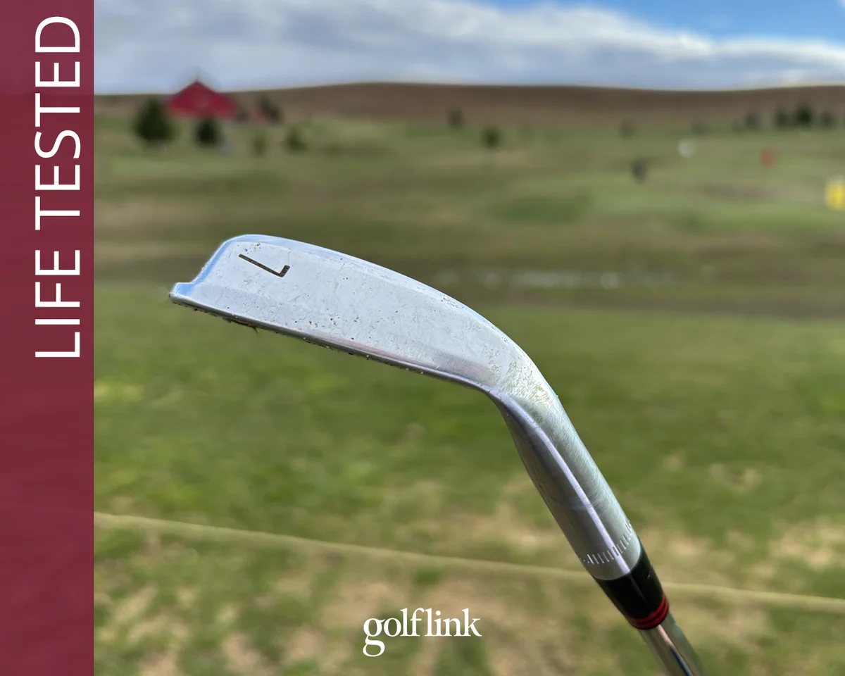 V-Sole on the Ben Hogan Ft. Worth irons during GolfLink testing
