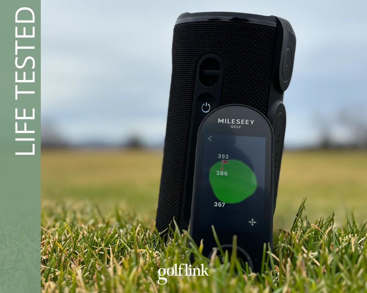You can easily set the hole location on the GeneSonic Pro GPS maps