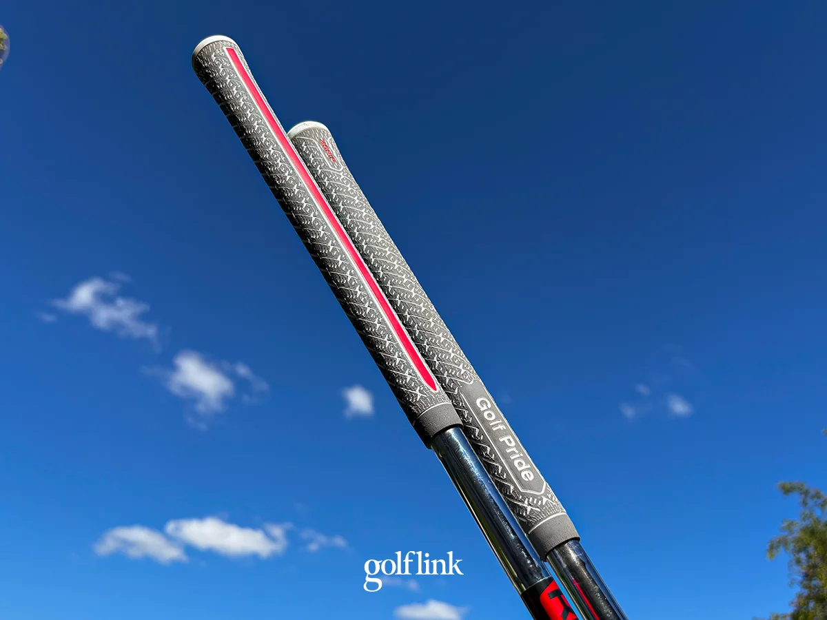 Golf Pride Align Max ZGrip during GolfLink testing