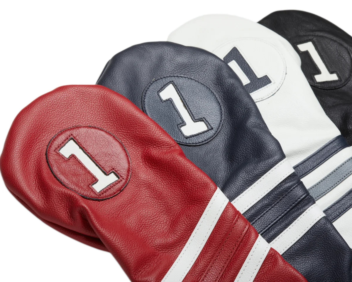 Stitch leather head covers