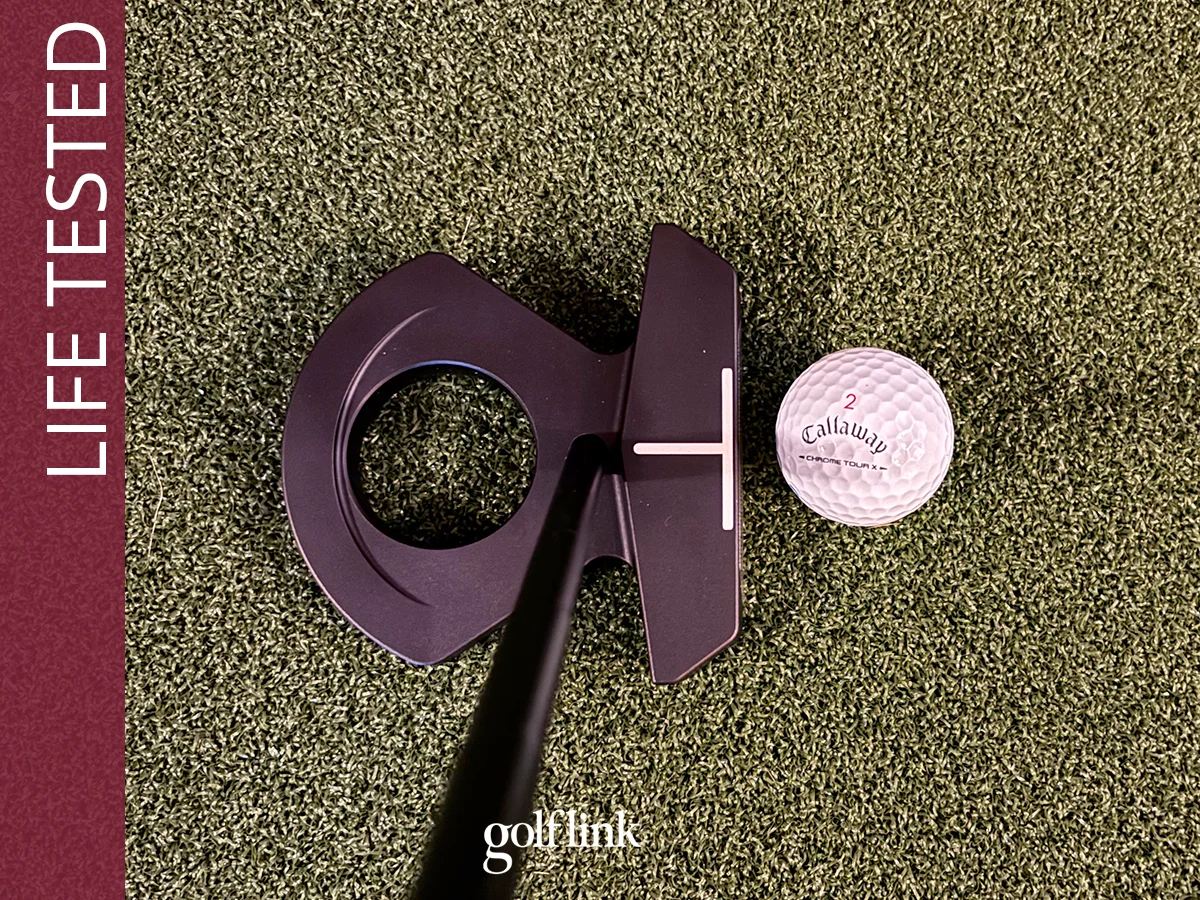 L.A.B. DF3i putter during GolfLink testing