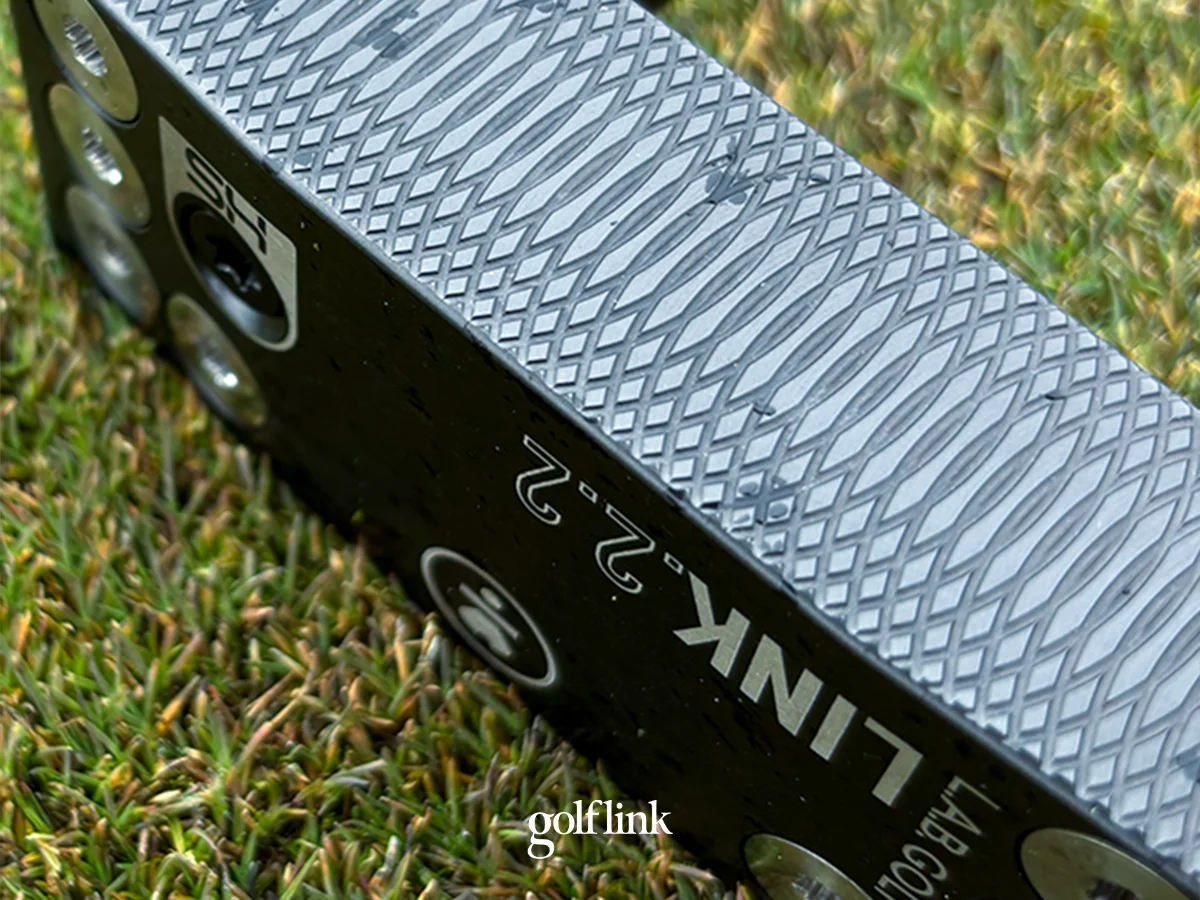 L.A.B. Golf LINK.2.2 putter during GolfLink testing