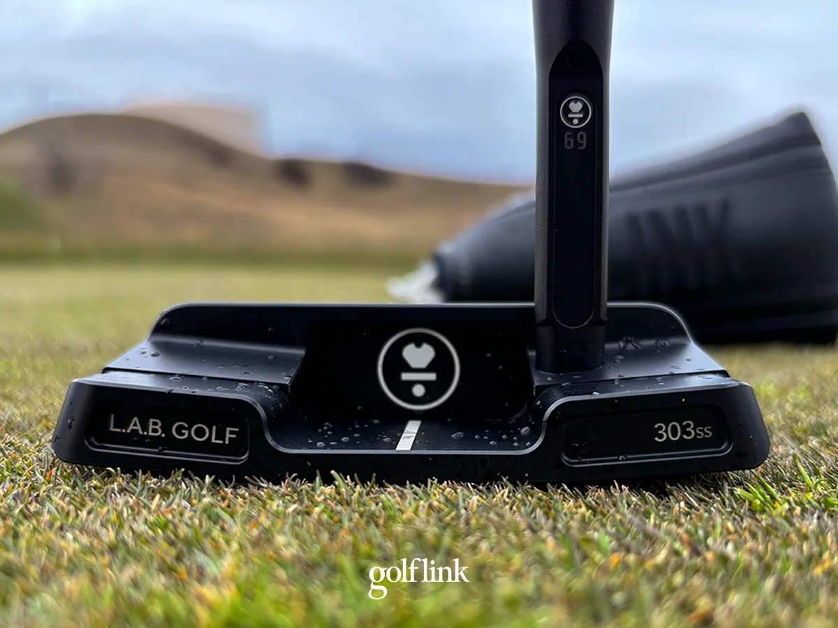 L.A.B. LINK.2.2 putter during GolfLink testing