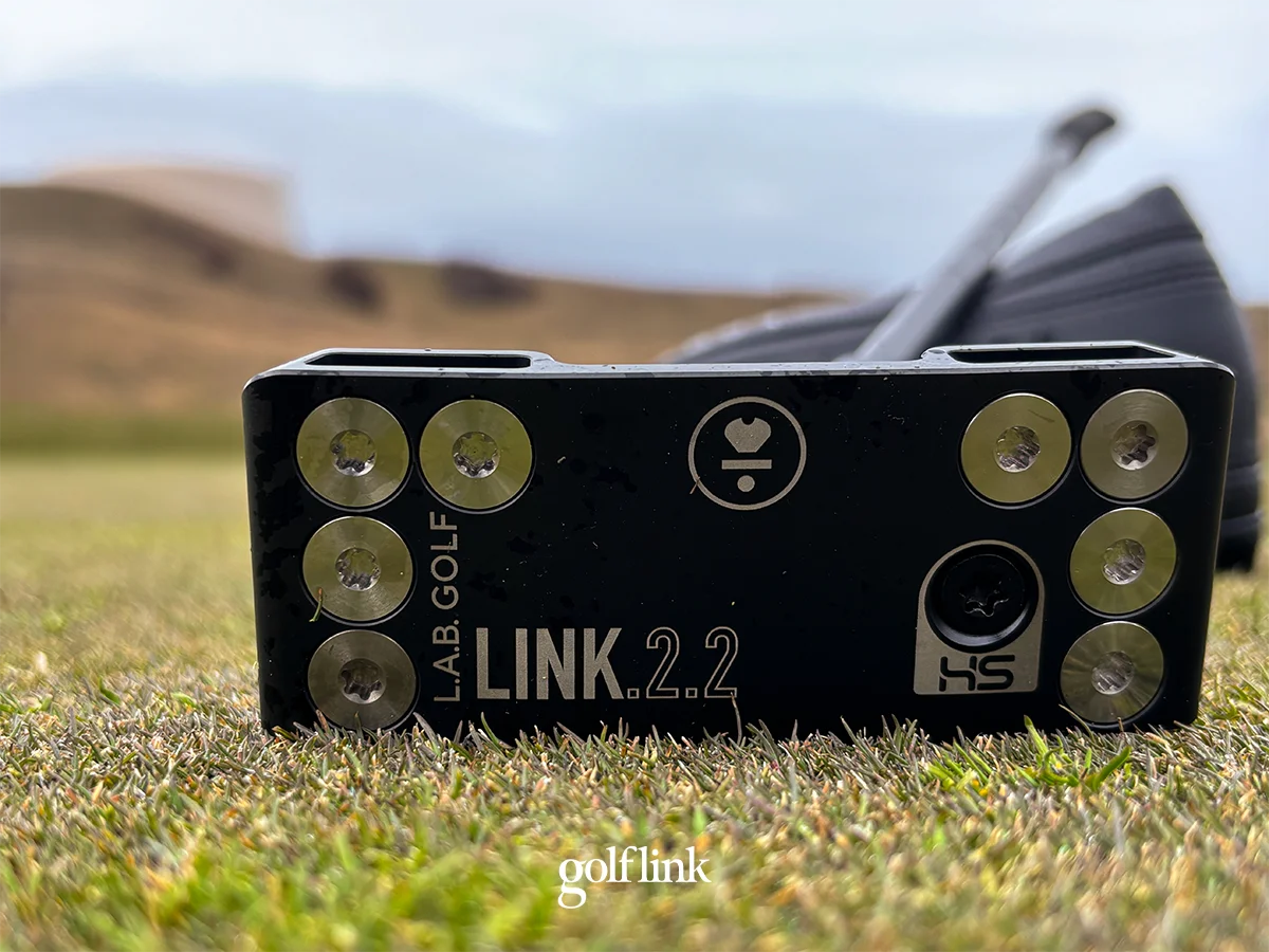 L.A.B. Golf LINK.2.2 putter during GolfLink testing