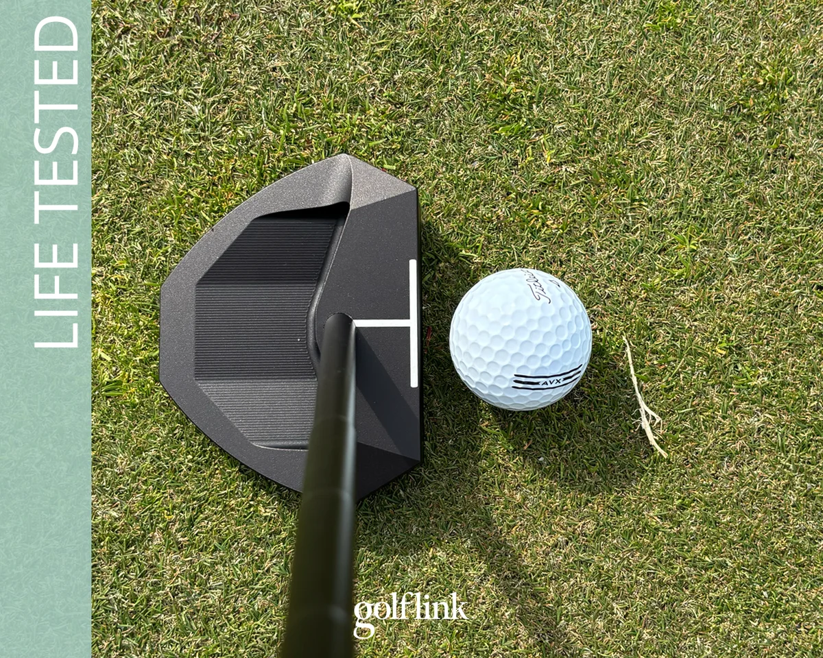 LAB OZ.1 putter during GolfLink testing
