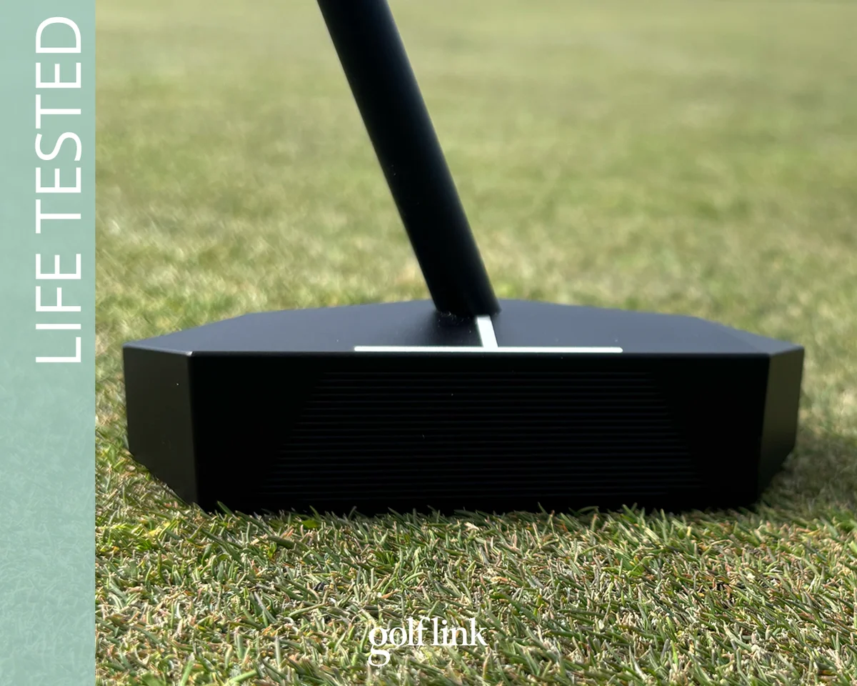 LAB OZ.1 putter during GolfLink testing