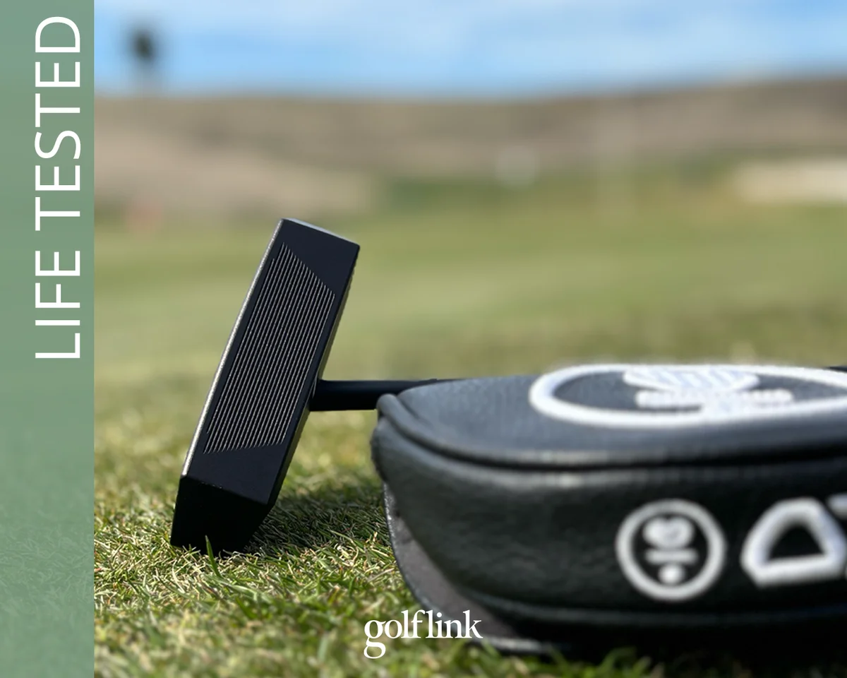 LAB OZ.1 putter during GolfLink testing
