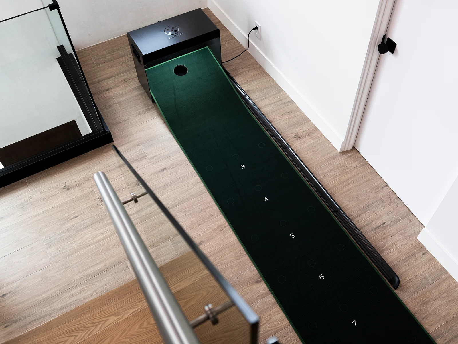 PUTTR set up in a home
