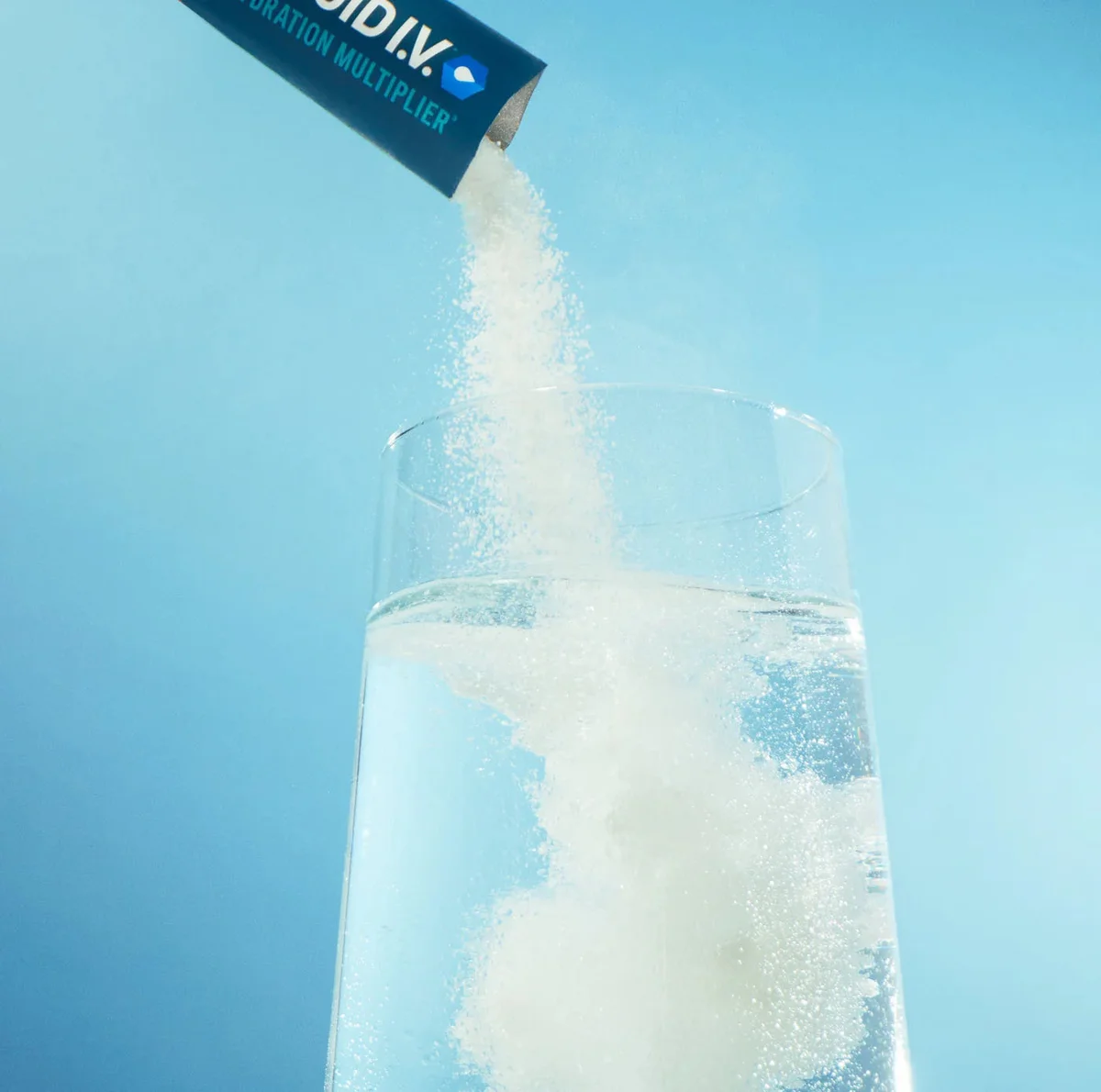 Liquid I.V. mixed in water