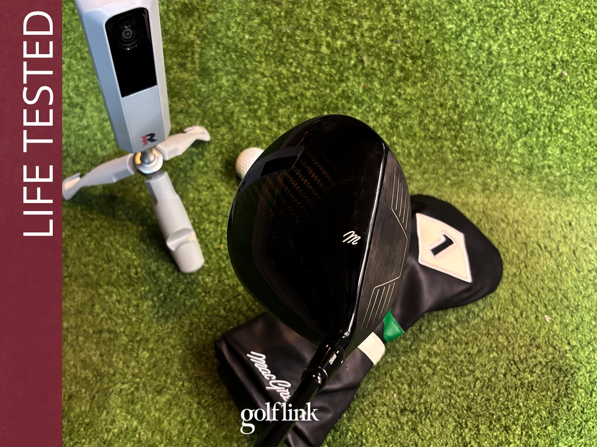 MacGregor Tourney Max Driver during GolfLink testing