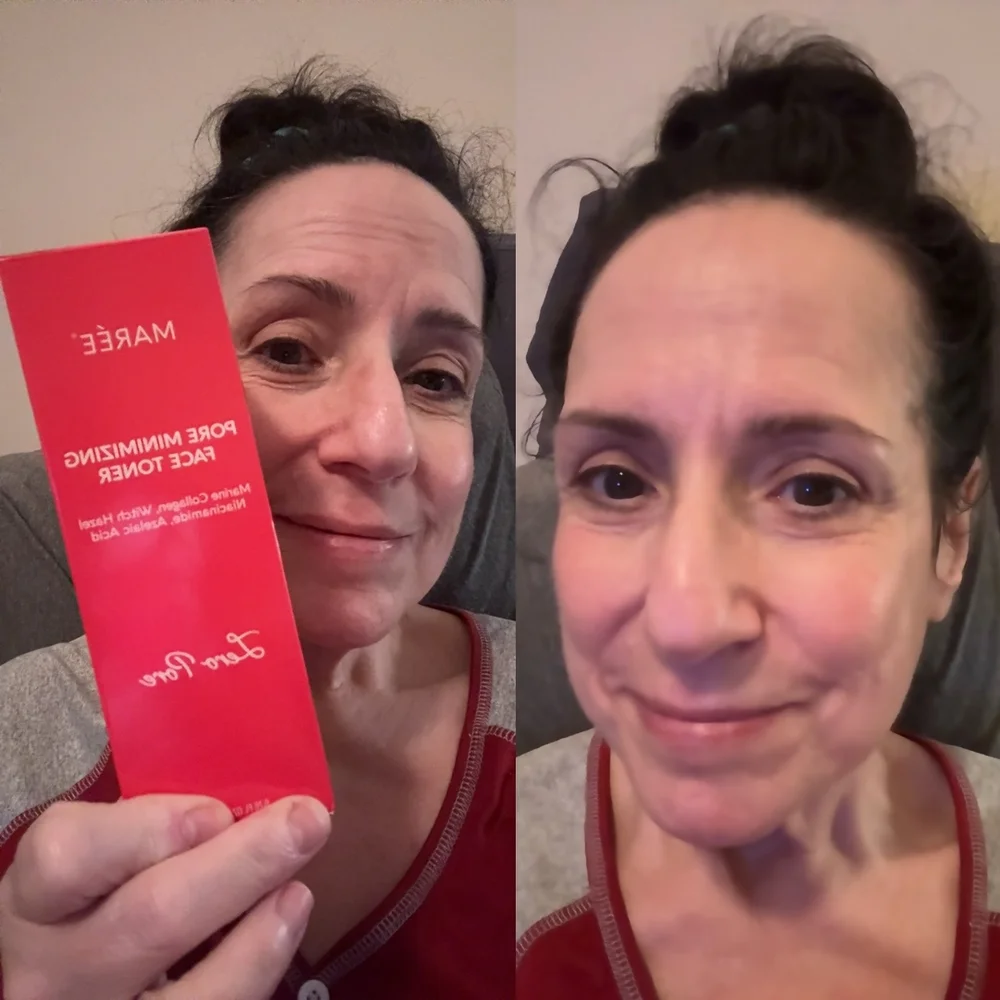 Maare toner before and after