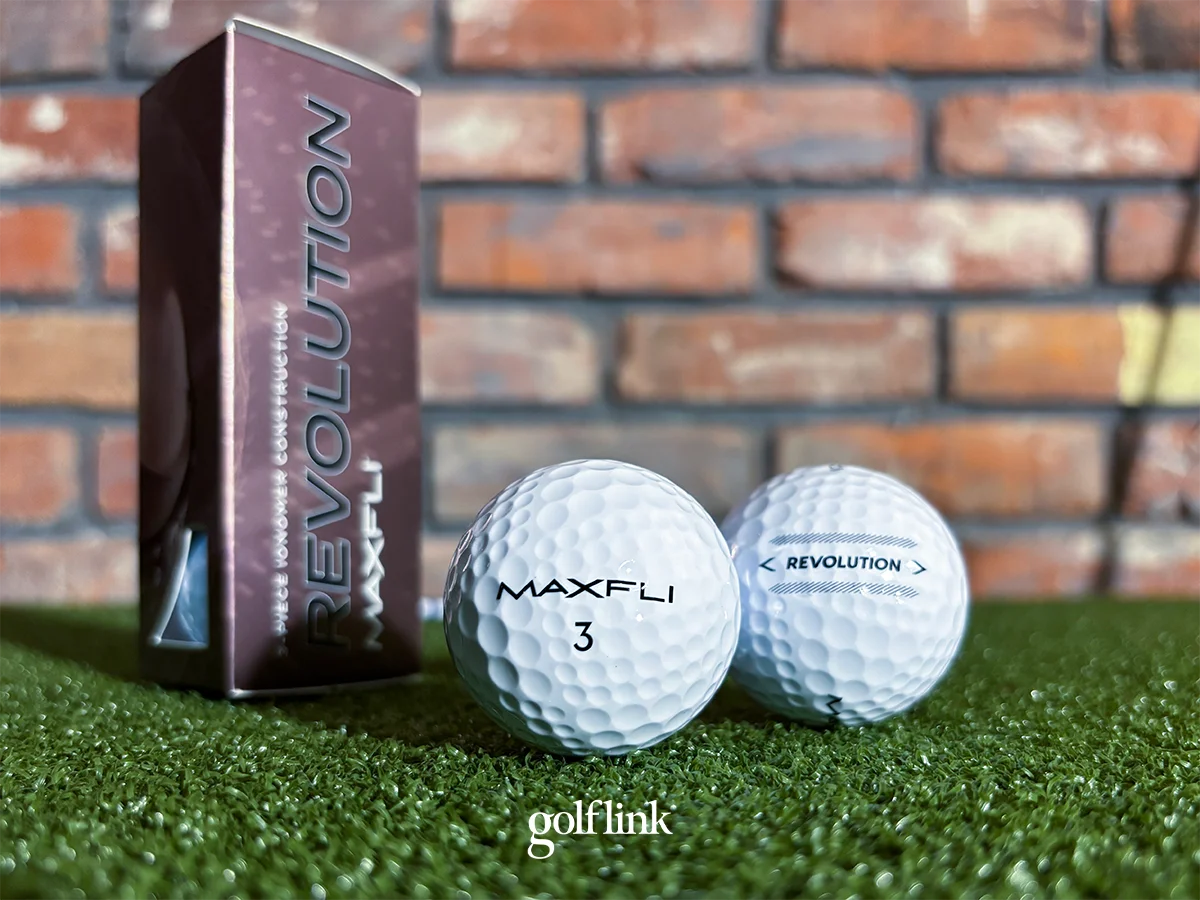 Maxfli Revolution during GolfLink testing