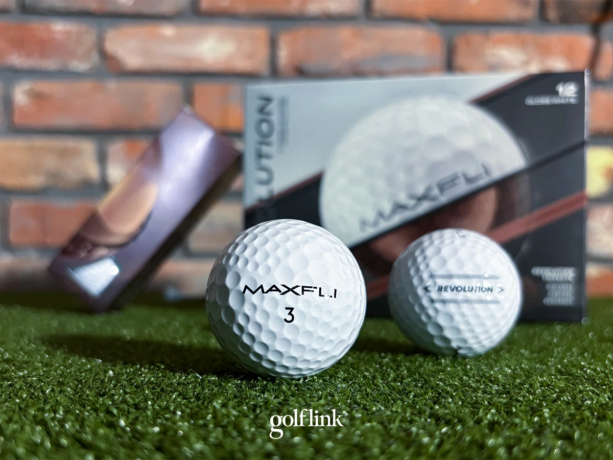 Maxfli Revolution during GolfLink testing