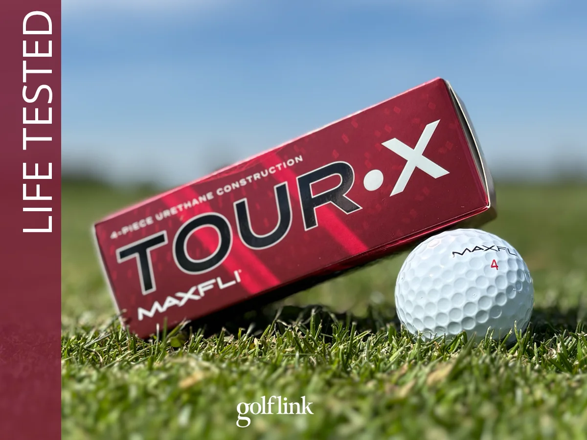 2025 Maxfli Tour X during GolfLink testing