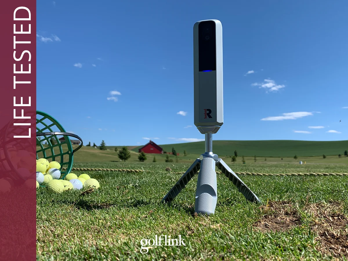 Rapsodo MLM2Pro during GolfLink testing