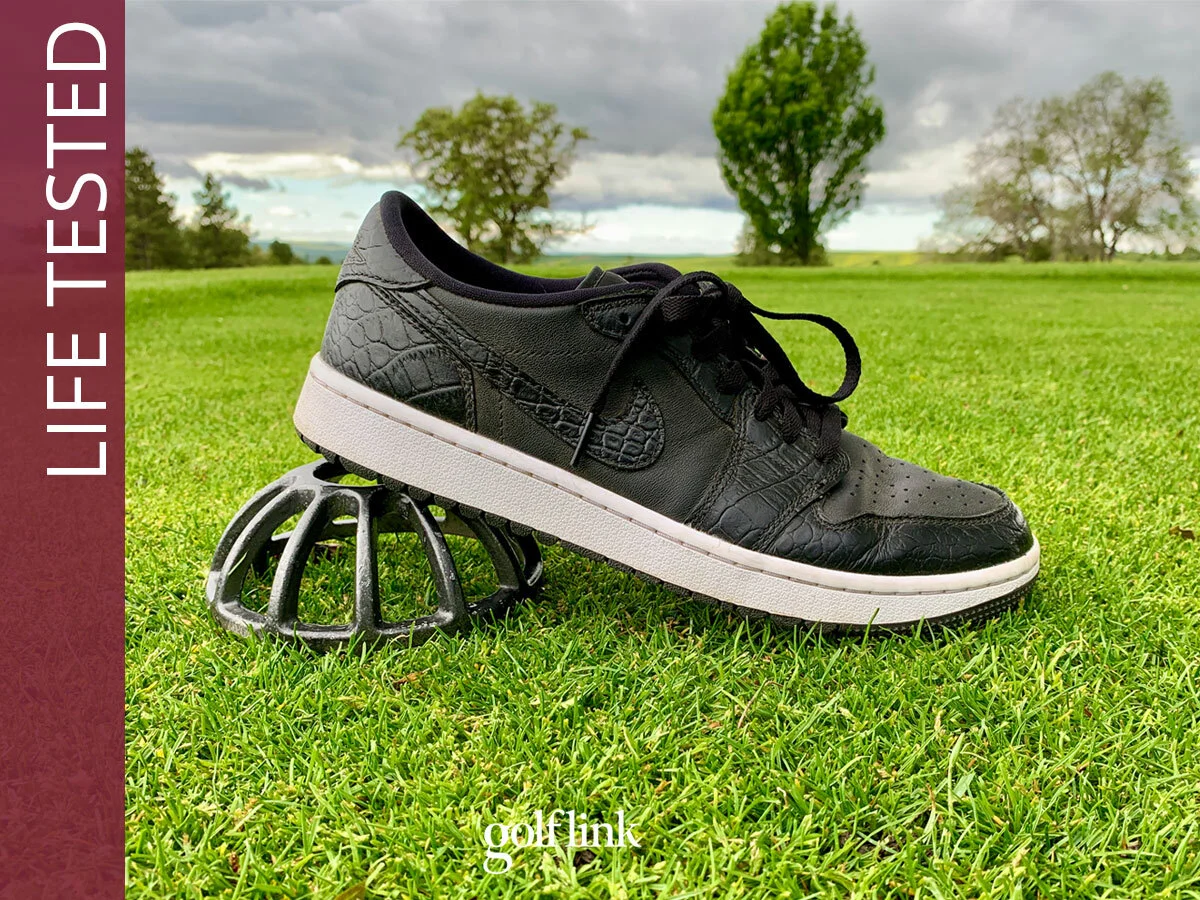 Nike Air Jordan 1 Low G during GolfLink testing