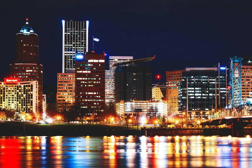 Long Exposure Photography of City Buildings