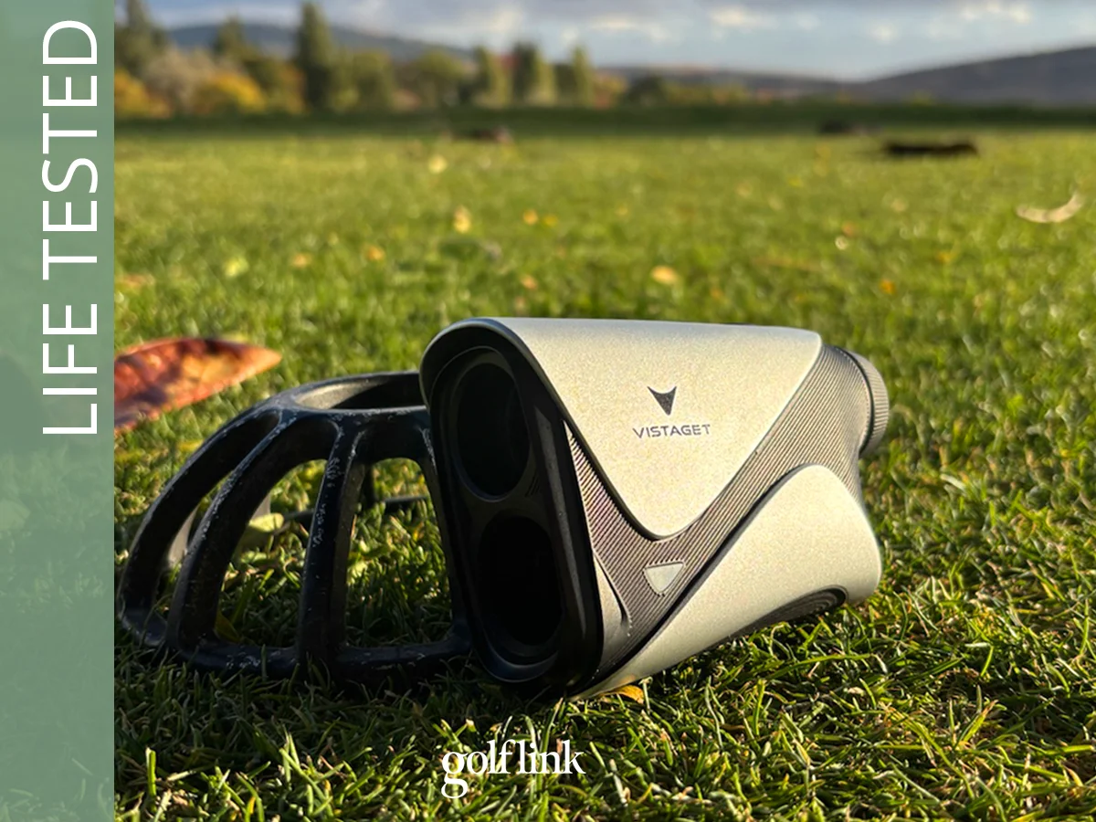 Vistaget Golvia Pro during GolfLink testing