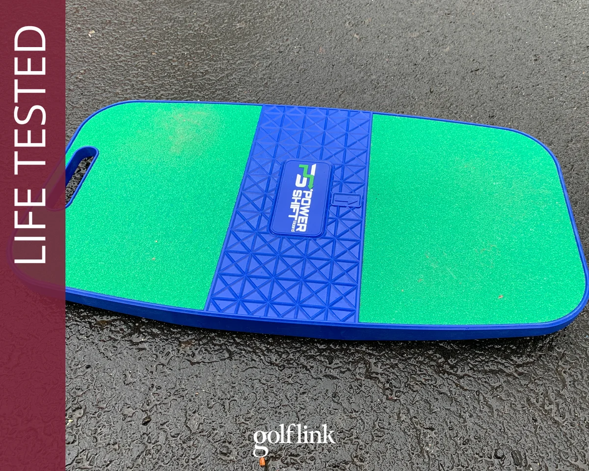Power Shift Board golf training aid life-tested review