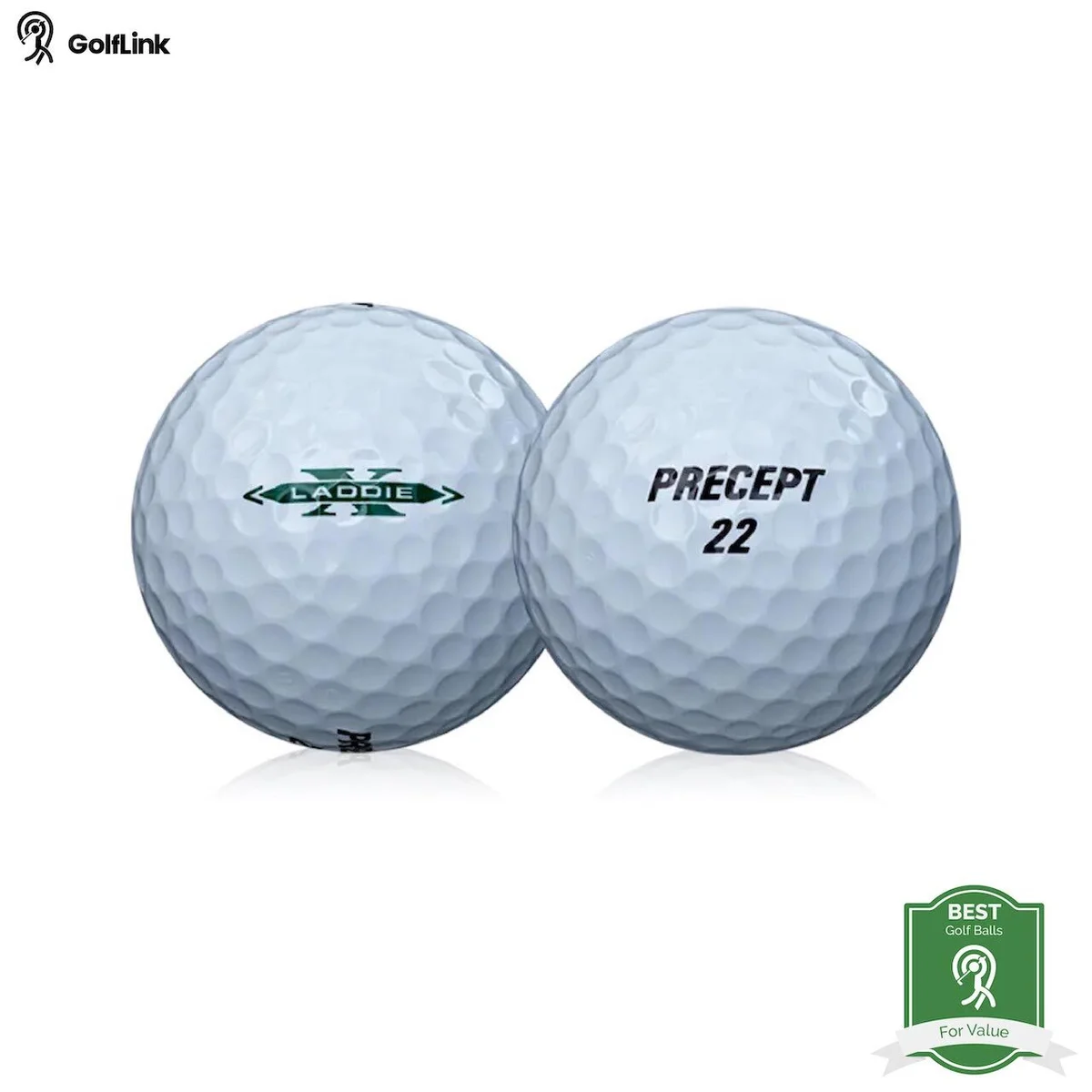 Precept Laddie Extreme golf ball badge