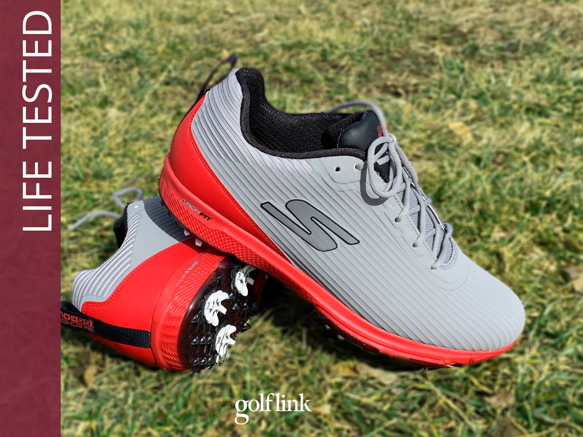 Skechers Pro 5 Hyper during GolfLink testing