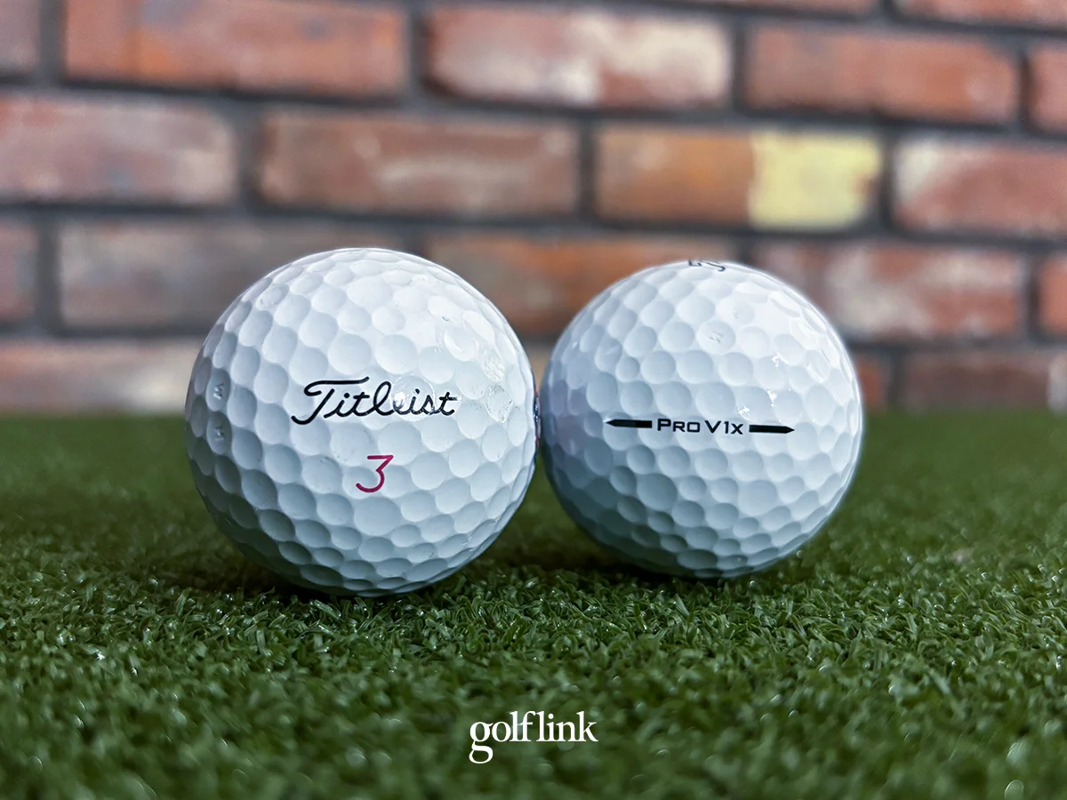 Titleist Pro V1x during GolfLink testing