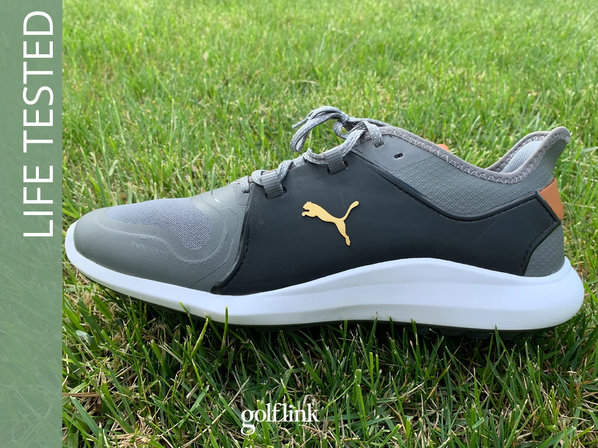 PUMA Ignite Fasten8 during GolfLink testing