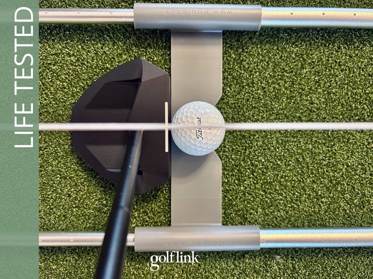 PUR Truth Trainer during GolfLink testing
