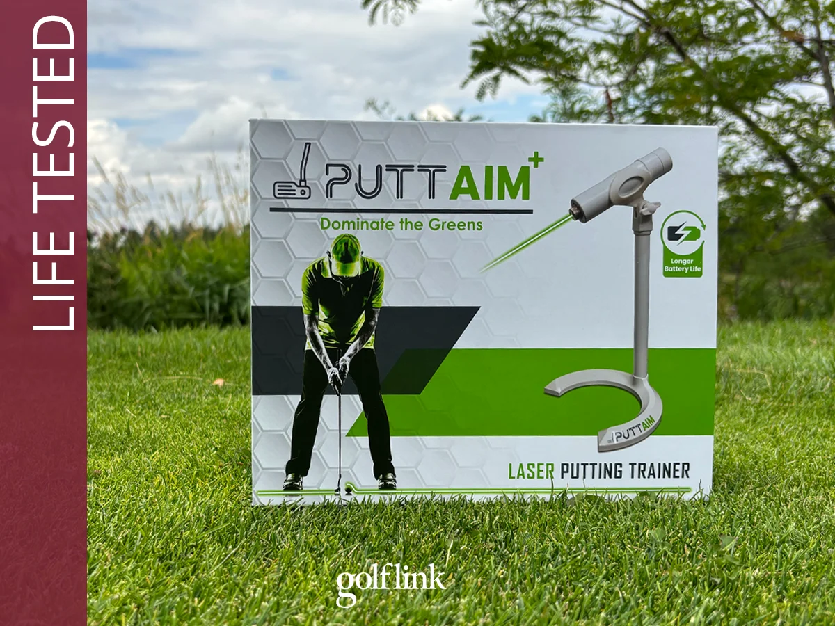 PuttAIM during GolfLink testing