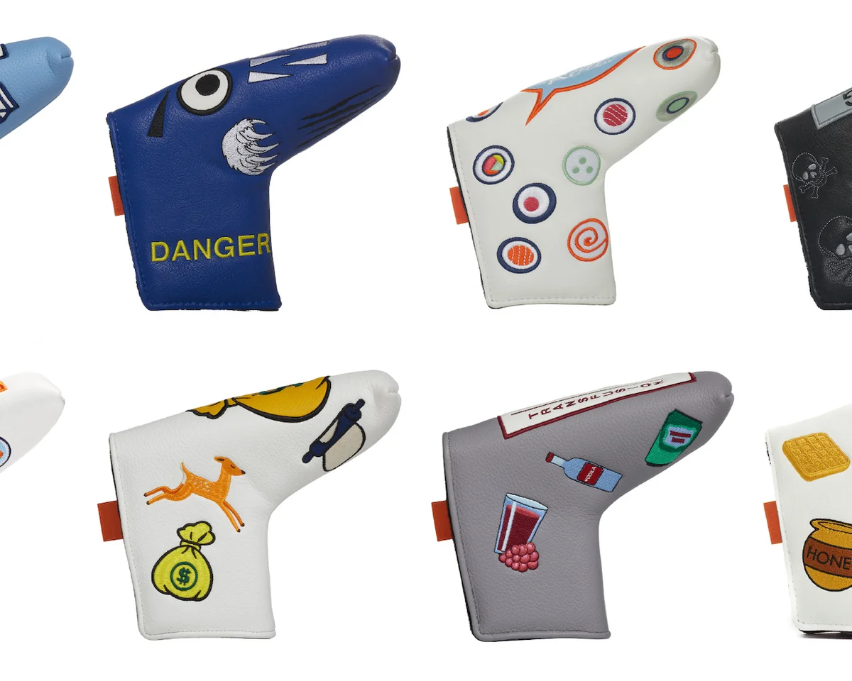 Stitch putter headcovers
